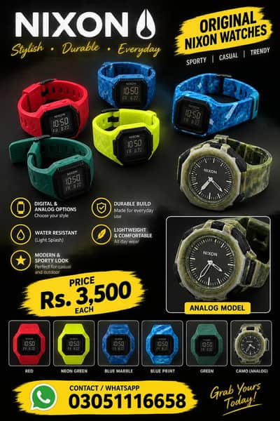 Nixon branded Watches