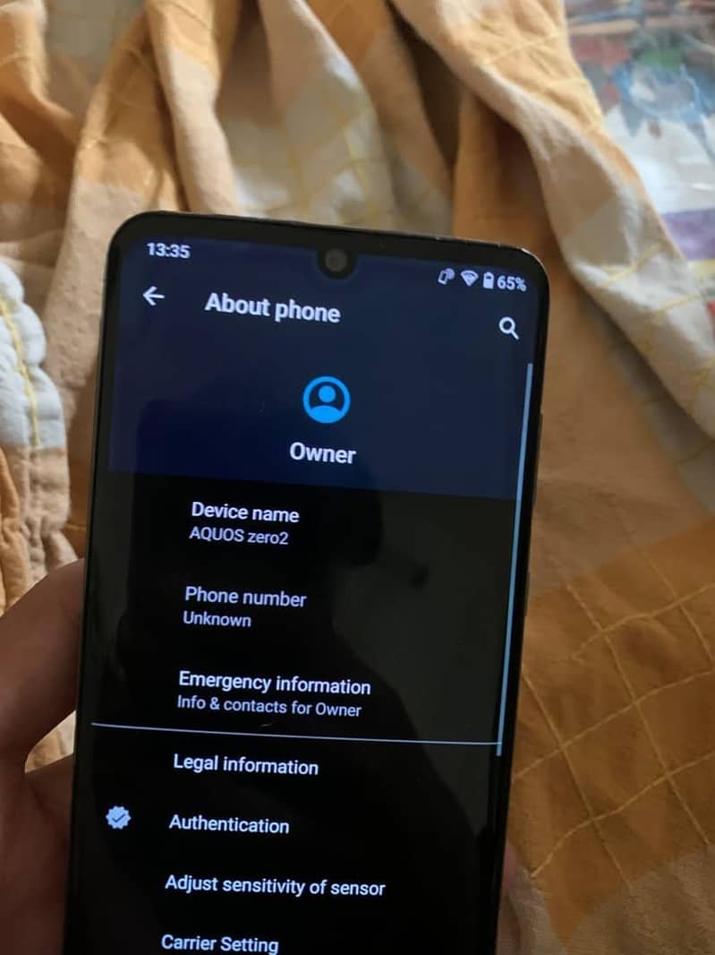 Sharp Aquos Zero 2 4