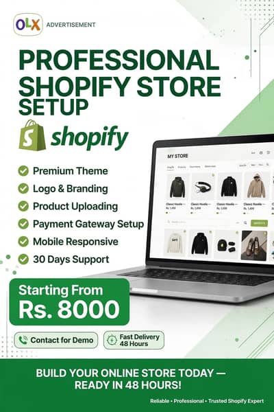 Shopify Dropshipping Store Expert - Ready in 48 Hours