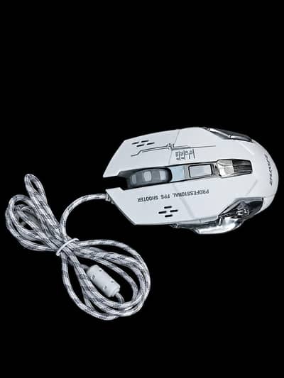 Dareu White RGB Gaming Mouse – 3600 DPI | Rs. 2,000