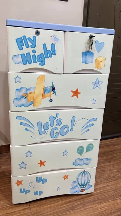 Baby Cupboard Drawer - Like New - No Damage - Urgent sell