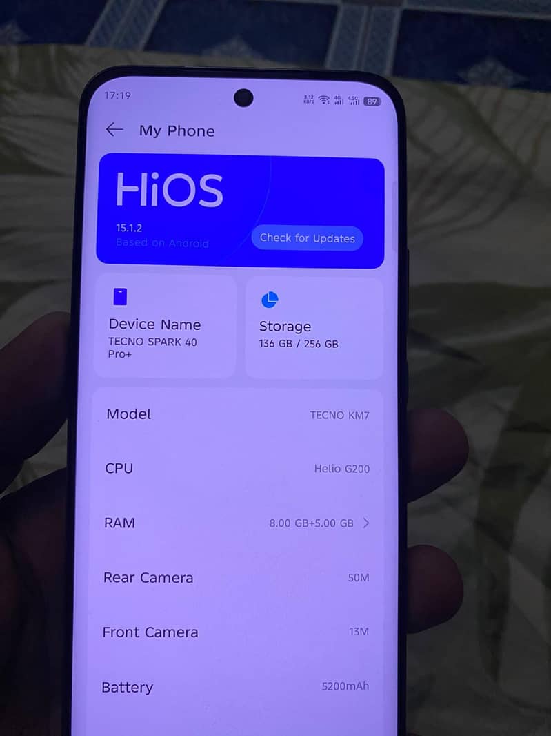 Tecno Spark 40 Pro Plus 5