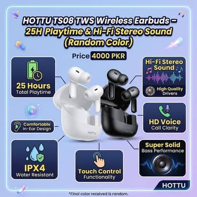 HOTTU COMPANY ORIGINAL EARPHONES AVAILABLE AT GOOD PRICES