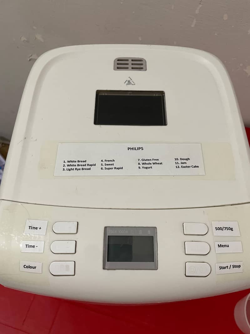 Philips Bread Maker/Dough Maker with Accessories 5