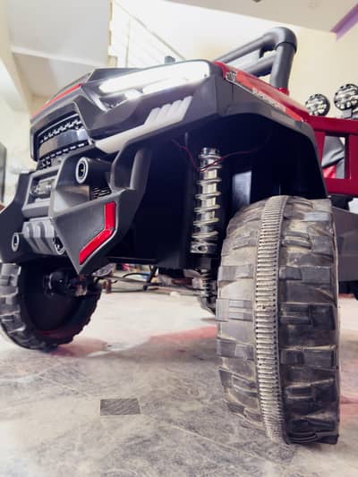 Kids Electric Ride-On Jeep / Car for Sale – Red & Black