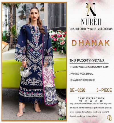 Dhanak 3pc Unstitch