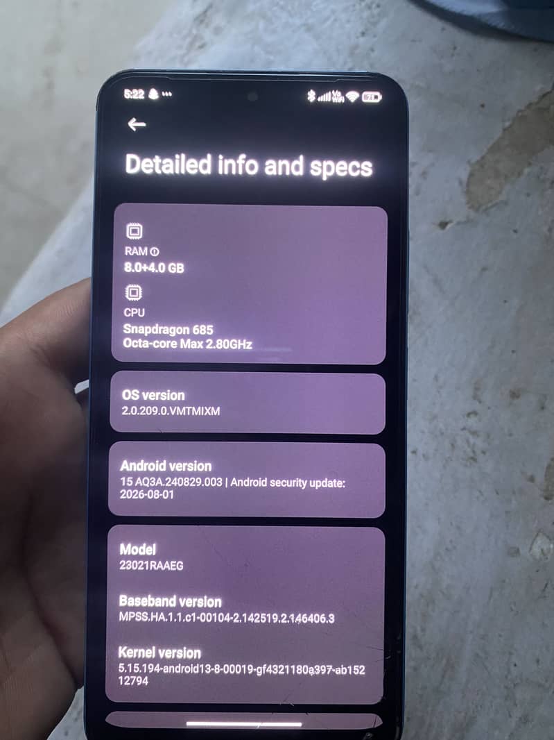 Xiaomi Redmi Note 12 Pro 6