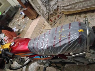 Honda CD 70 zero metre new open letter 03084246000