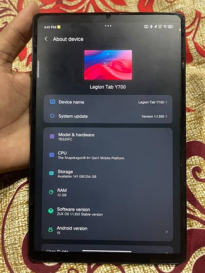 Lenovo Legion Tab y700