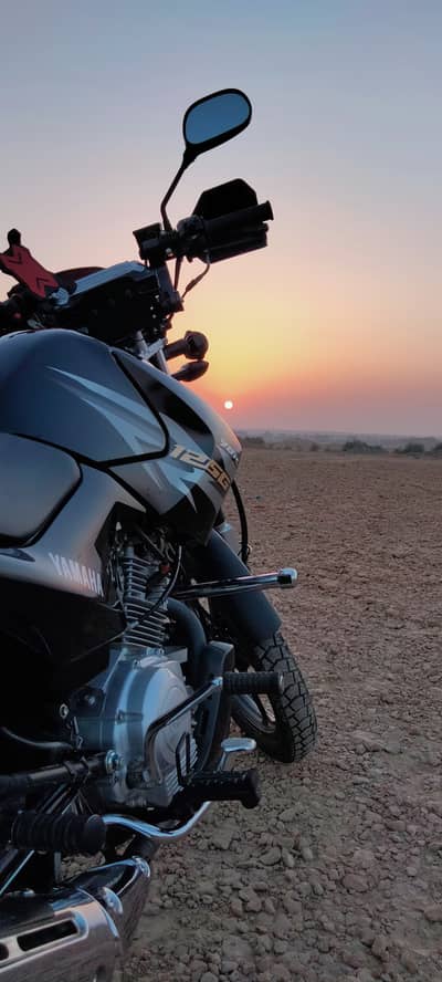 Yamaha YBR 125G 2019 black colour