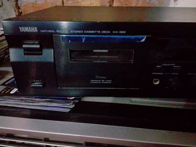 Yamaha KX-393 Natural Sound Stereo Cassette Deck