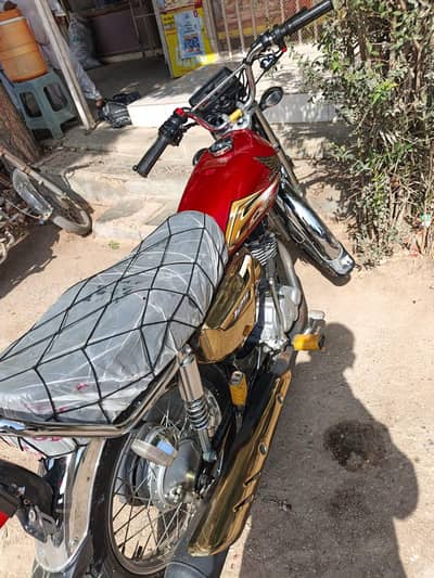 Honda CG 125 Golden edition 2026 new for sale unregistered.
