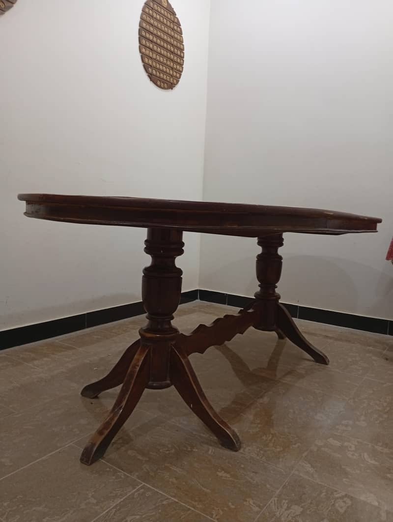6 Chair Dining table - Wood - Dining Tables - 1120865634