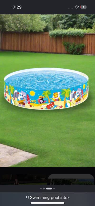 Full size swimming pool
