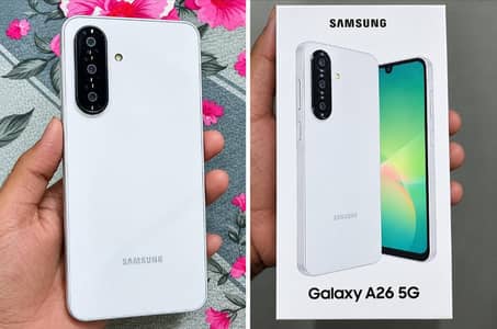 Samsung Galaxy A26 5G white colour