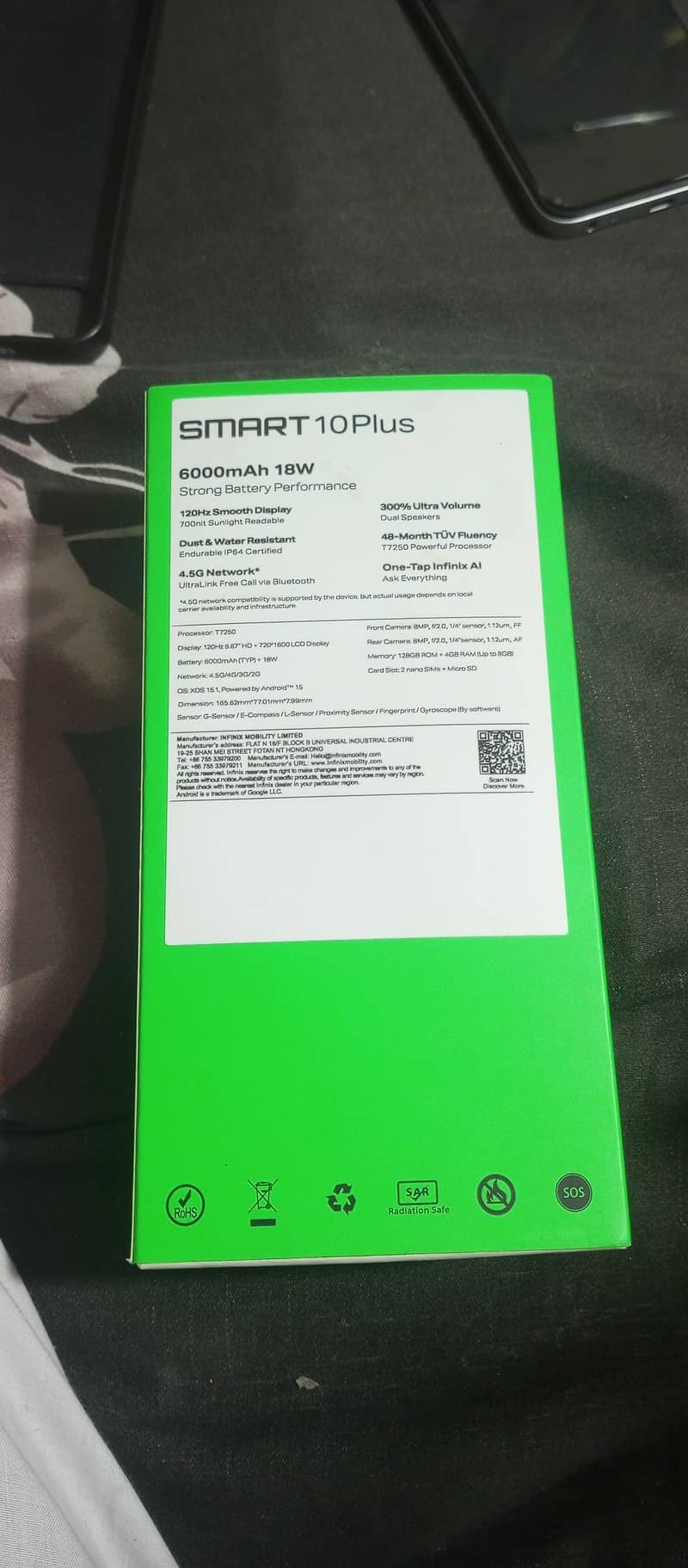 Infinix Smart 10 plus 3