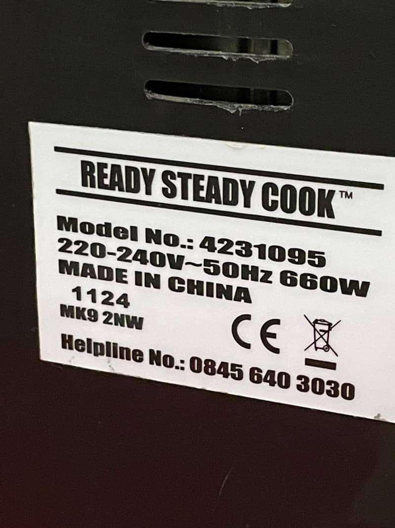 Ready Steady Cook Electric Automatic Breadmaker / Dough Maker 1