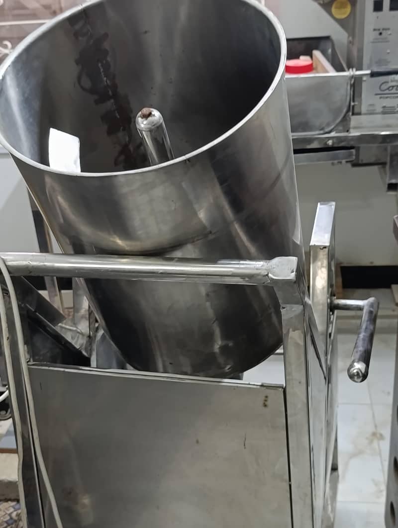 popcorn machine making setup 1