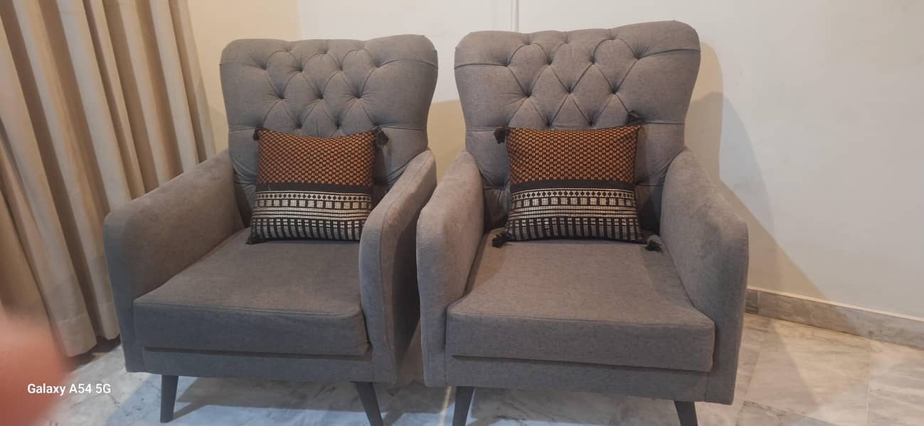 Single Sofa Chair (Pair) 1
