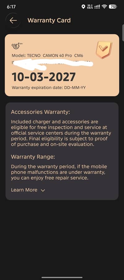 Tecno CAMON 40 Pro