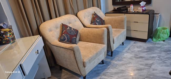 single sofa set (pair)