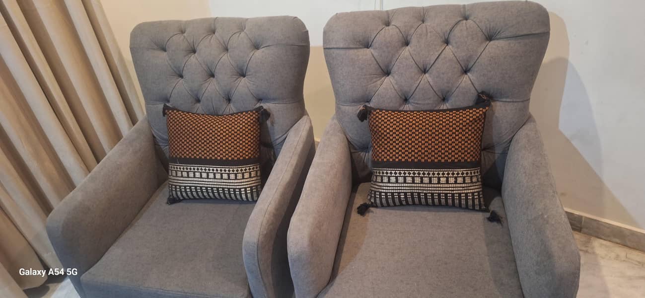 single sofa set (pair) 5
