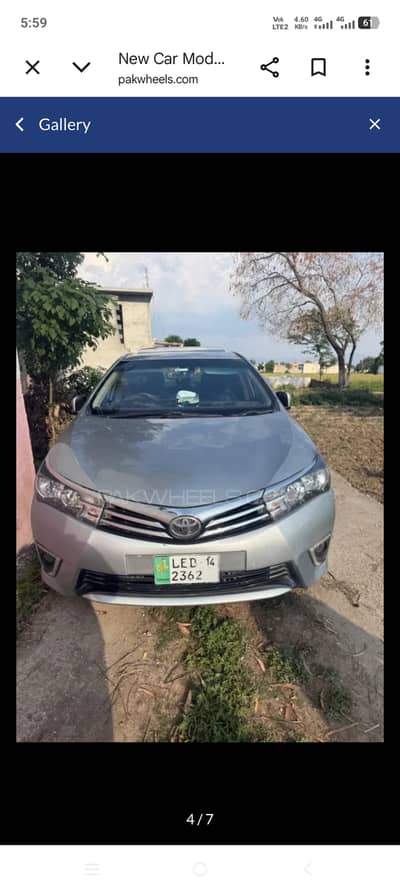 Toyota Altis Grande 2014