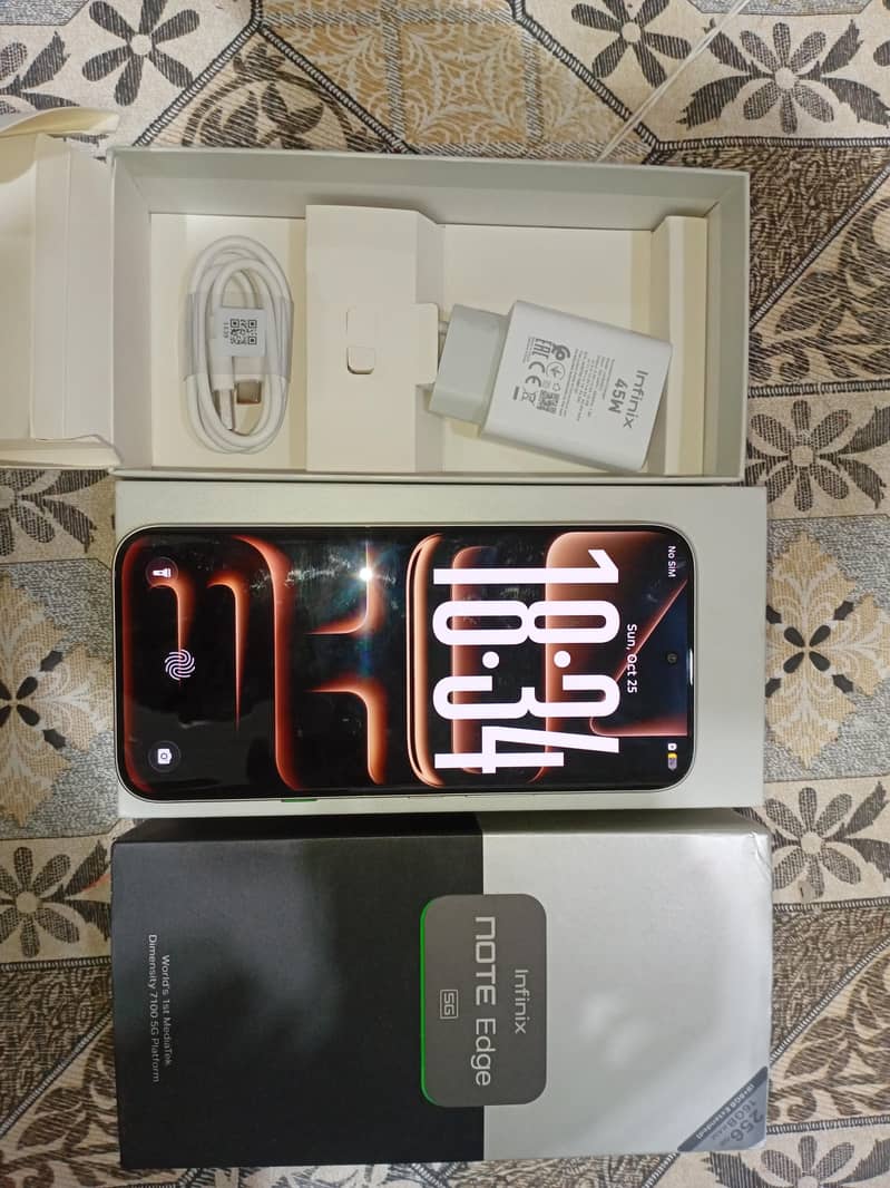 Infinix note edge 5g 3