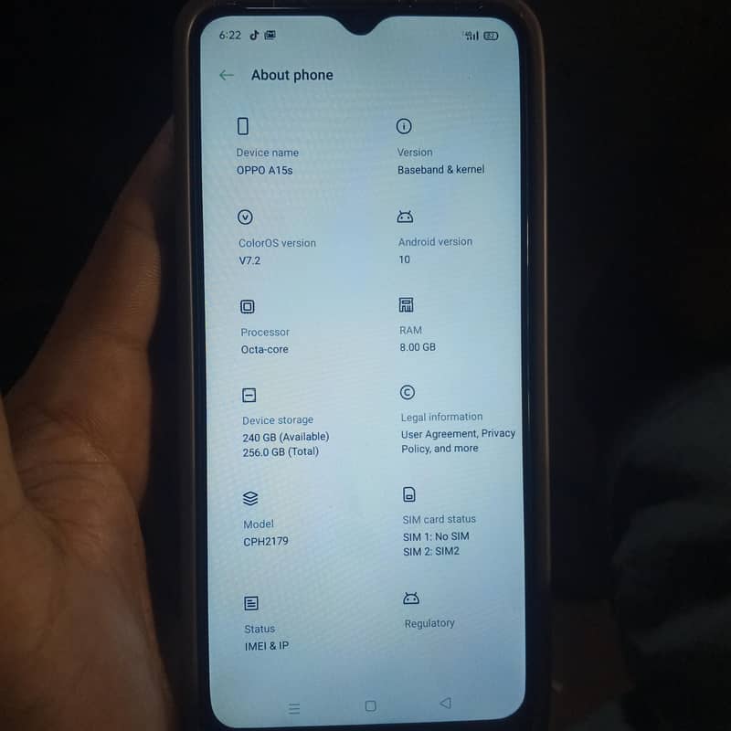 OPPO A15s 1