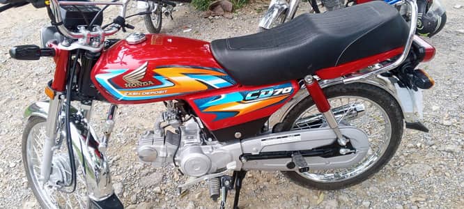 Honda CD 70 new sticker 2027