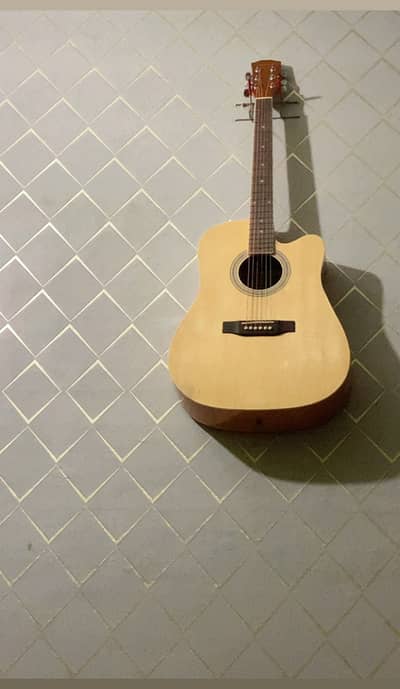 Acoustic guitar jumbo size