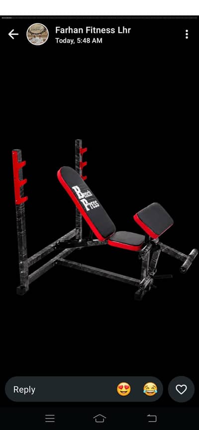 incline bench | multipurpose bench| dumbells | Rods | Plates| homegym|