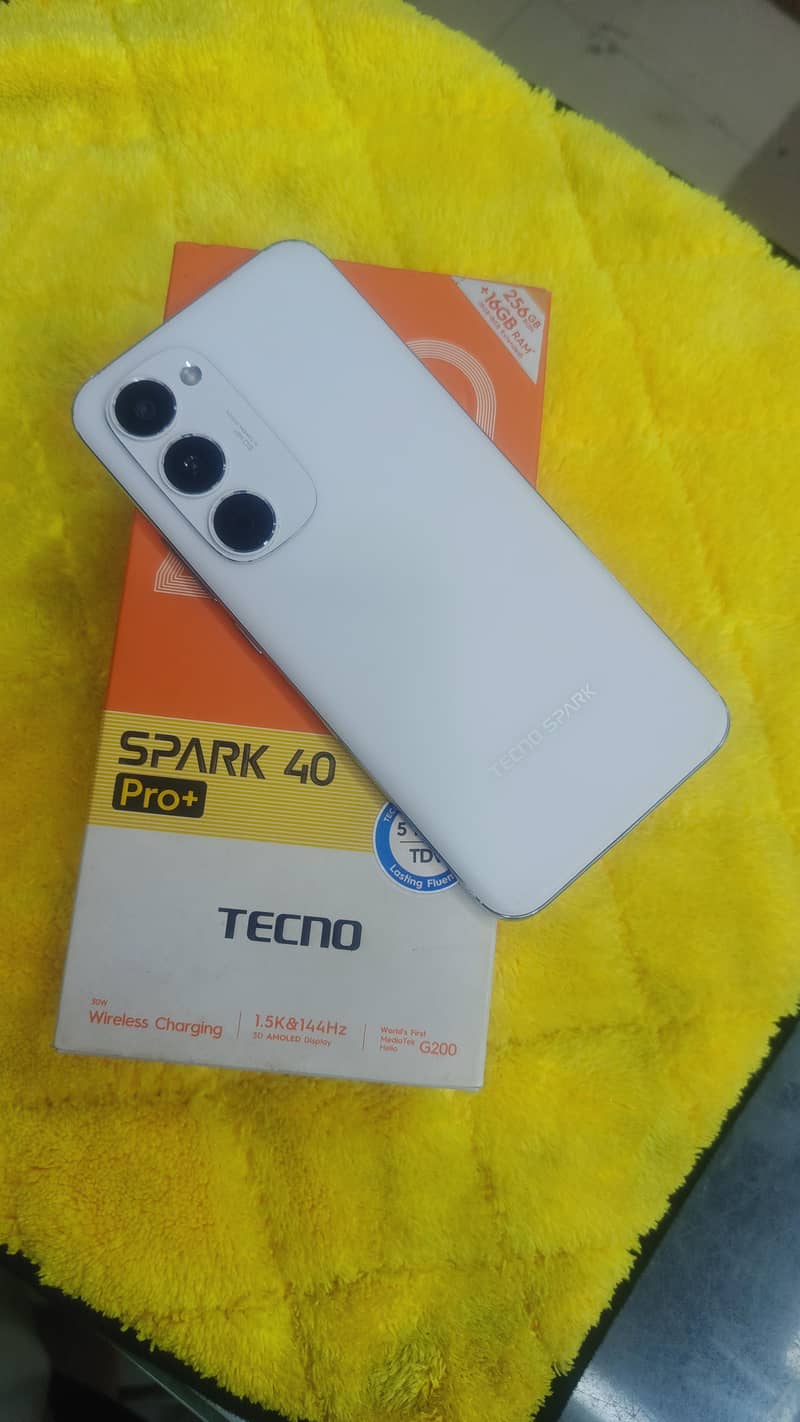 Tecno spark40pro+ 0