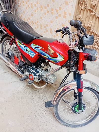 Honda CD70 2024 Model Totally Genuine