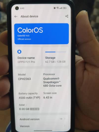 OPPO F21 Pro