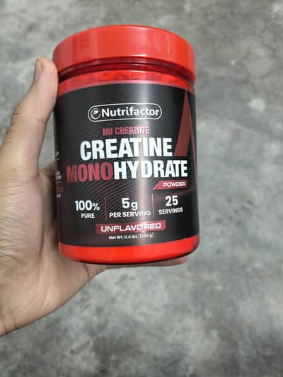 nu creatine monohydrate nutrifactor