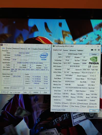 i7 3rd gen , 16gb ram , 4gb gpu ,128gb ssd , 1 tb hard