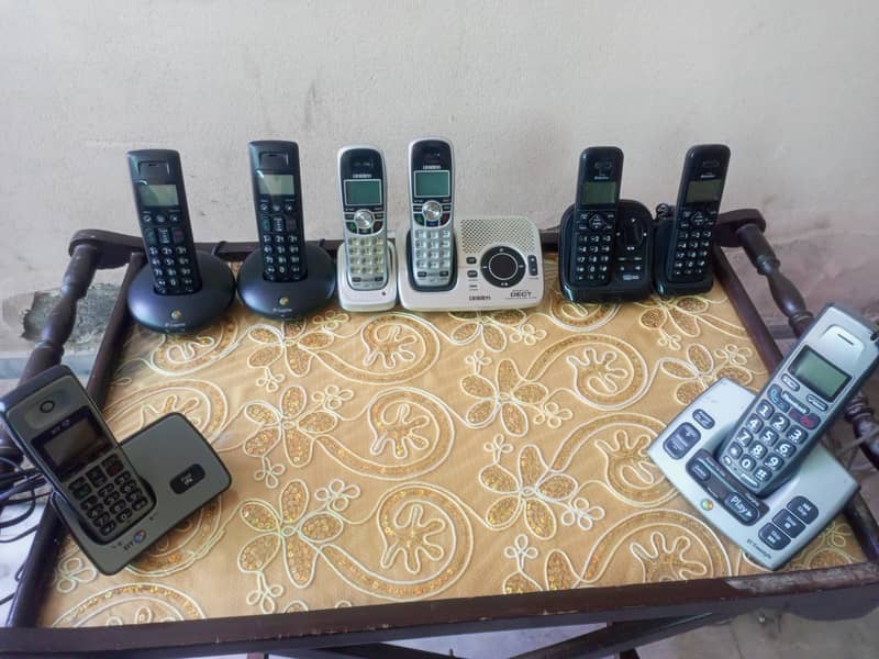 cordless telephone sets 0