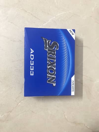 New golf balls