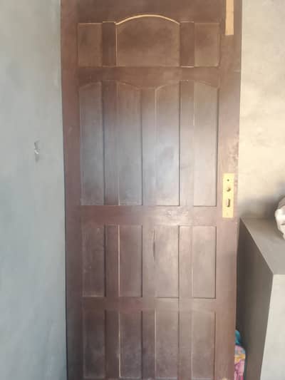 wooden door