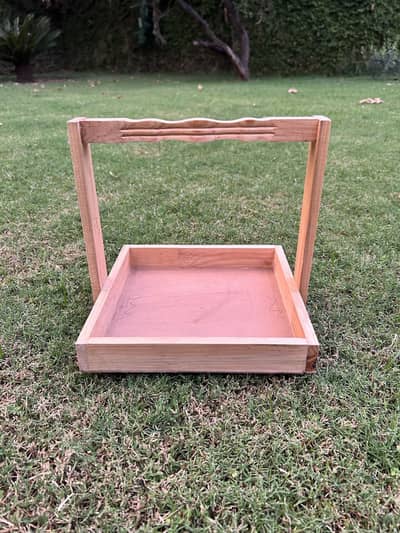 Wooden Gift Basket