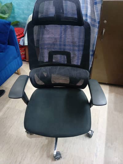 Ergonomic Mesh Office Chair, Multiwood, Under Warranty, Mint Condition