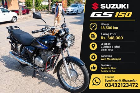 Suzuki GS 150 – 2023 Model for Sale