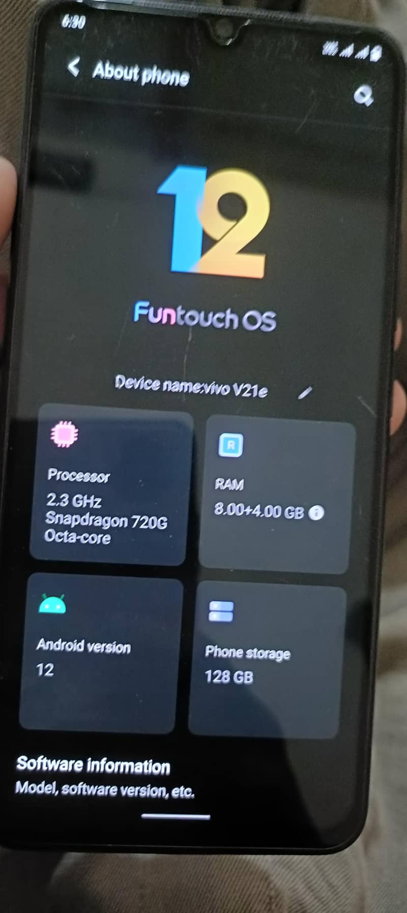 Vivo V21e 1