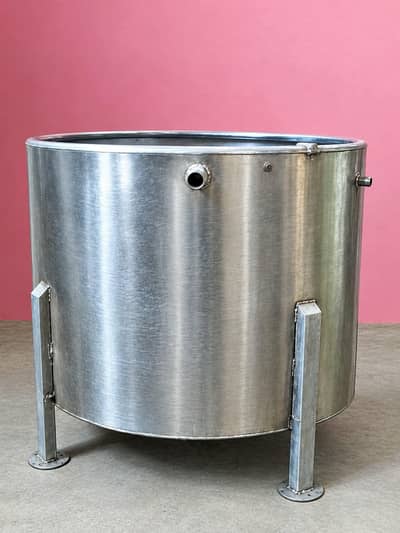 i 100% pure food grade steel tanki argent sell