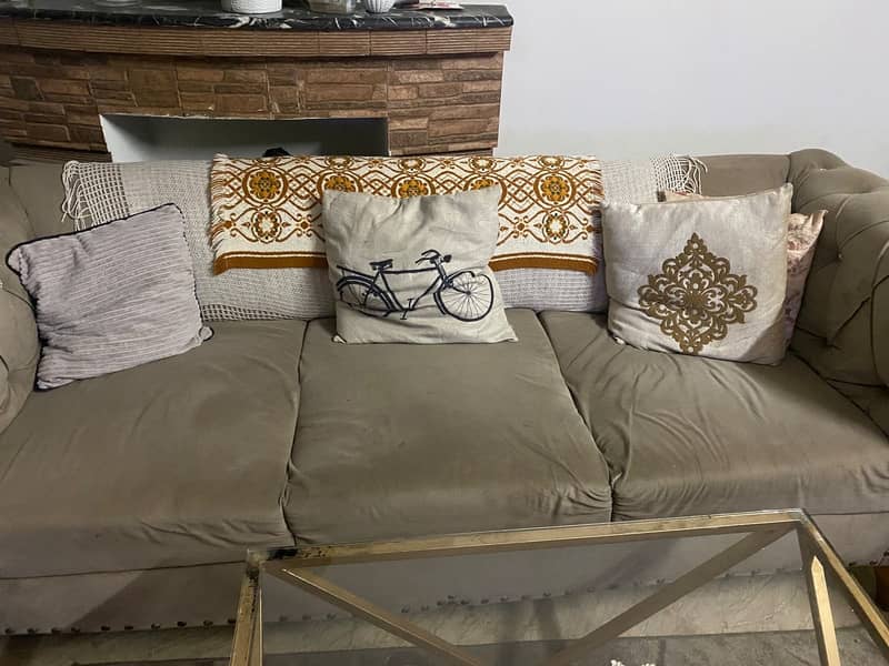 Sofa set (used) 2