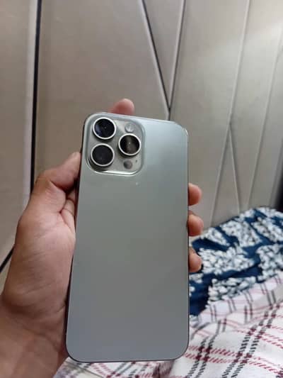 Apple iPhone 15 Pro Max Jv no pta natural tatanium clr condition 10/9