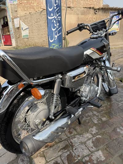 Honda cg125 self start