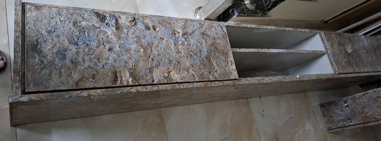 TV Console with Side Almari 4