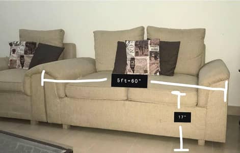 5 seater jute sofa set